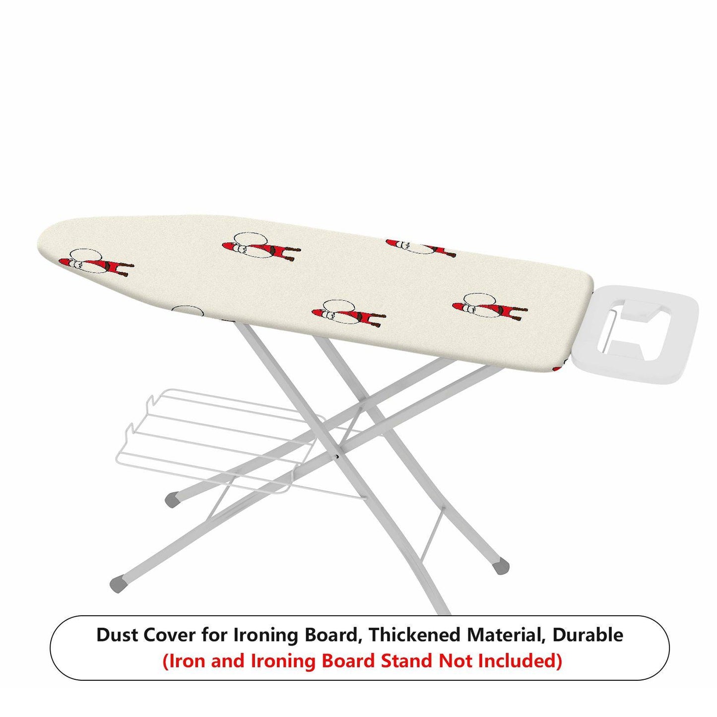 1-Piece Santa Christmas Red  Ironing Board Cover, Universal Size, Without Board