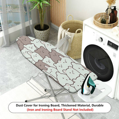 1-Piece Bear  Pattern Cute  Ironing Board Cover, Universal Size, Without Board