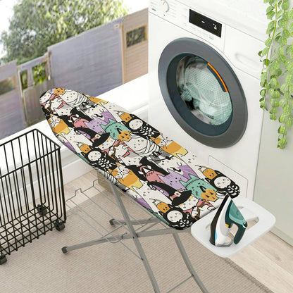 1-Piece Colorful Pattern Fun  Ironing Board Cover, Universal Size, Without Board