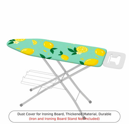 1-Piece Lemon Fruit Floral  Ironing Board Cover, Universal Size, Without Board