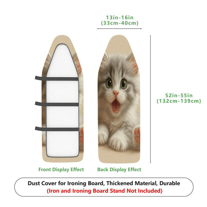1-Piece Cute Cat  Animal  Ironing Board Cover, Universal Size, Without Board