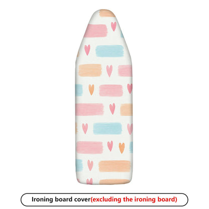 1-Piece Colorful Heart Pattern Cute Design  Ironing Board Cover, Universal Size, Without Board