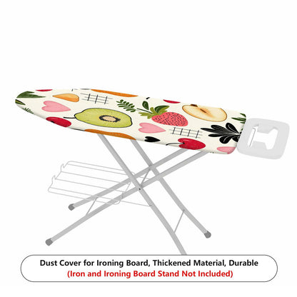 1-Piece Fruit Pattern Heart Shape Plant  Ironing Board Cover, Universal Size, Without Board