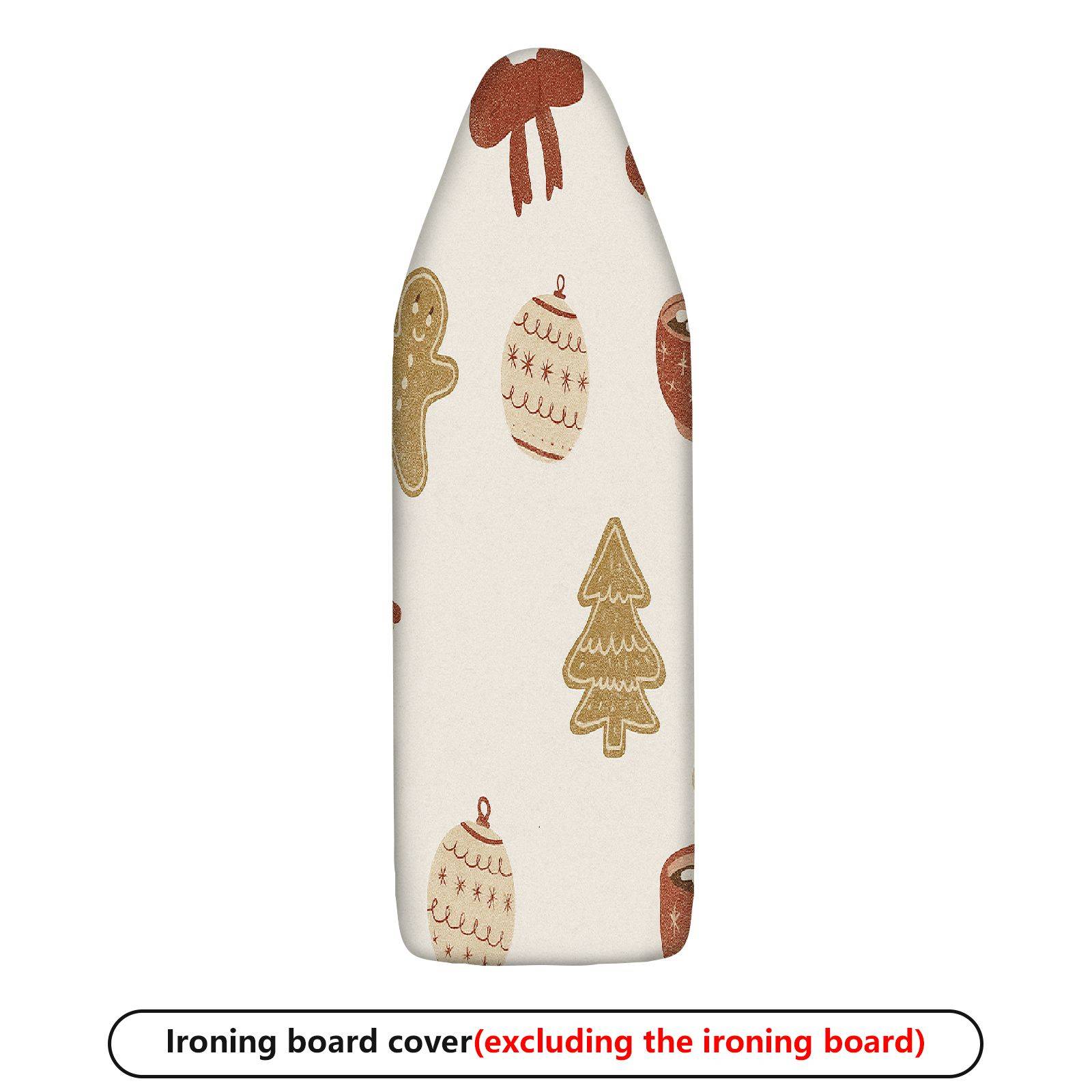 1-Piece Christmas Holiday Festive  Ironing Board Cover, Universal Size, Without Board