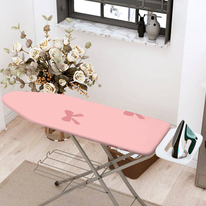 1-Piece Pink Bow Pattern Cute  Ironing Board Cover, Universal Size, Without Board