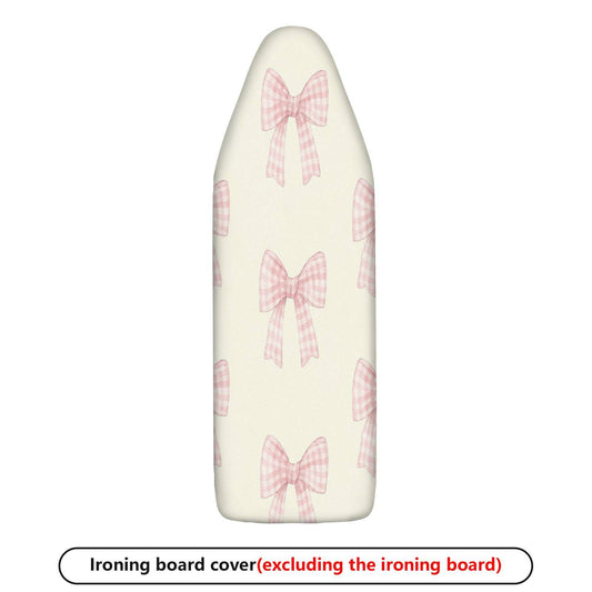 1-Piece Pink Bow Cute Decorative  Ironing Board Cover, Universal Size, Without Board