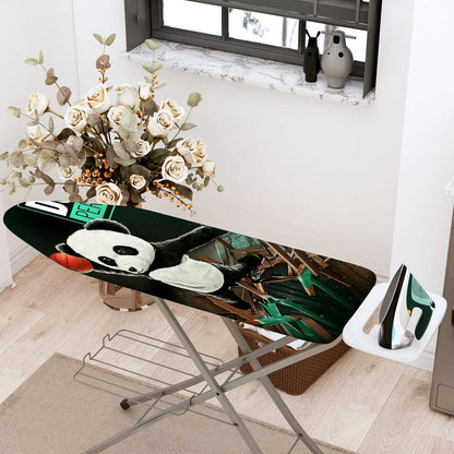 1-Piece Panda Basketball Fun  Ironing Board Cover, Universal Size, Without Board