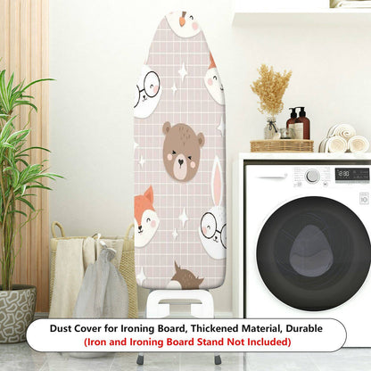 1-Piece Animal Cute Bear Rabbit  Ironing Board Cover, Universal Size, Without Board