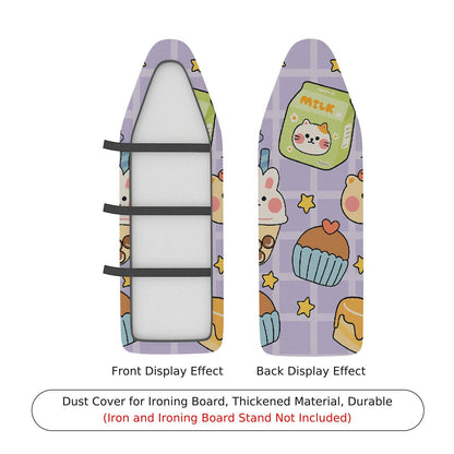 1-Piece Cute Animal Cupcake Star  Ironing Board Cover, Universal Size, Without Board