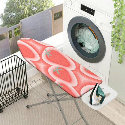1-Piece Strawberry Pink Fun Decorative  Ironing Board Cover, Universal Size, Without Board