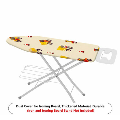 1-Piece Construction Vehicle  Fun  Ironing Board Cover, Universal Size, Without Board