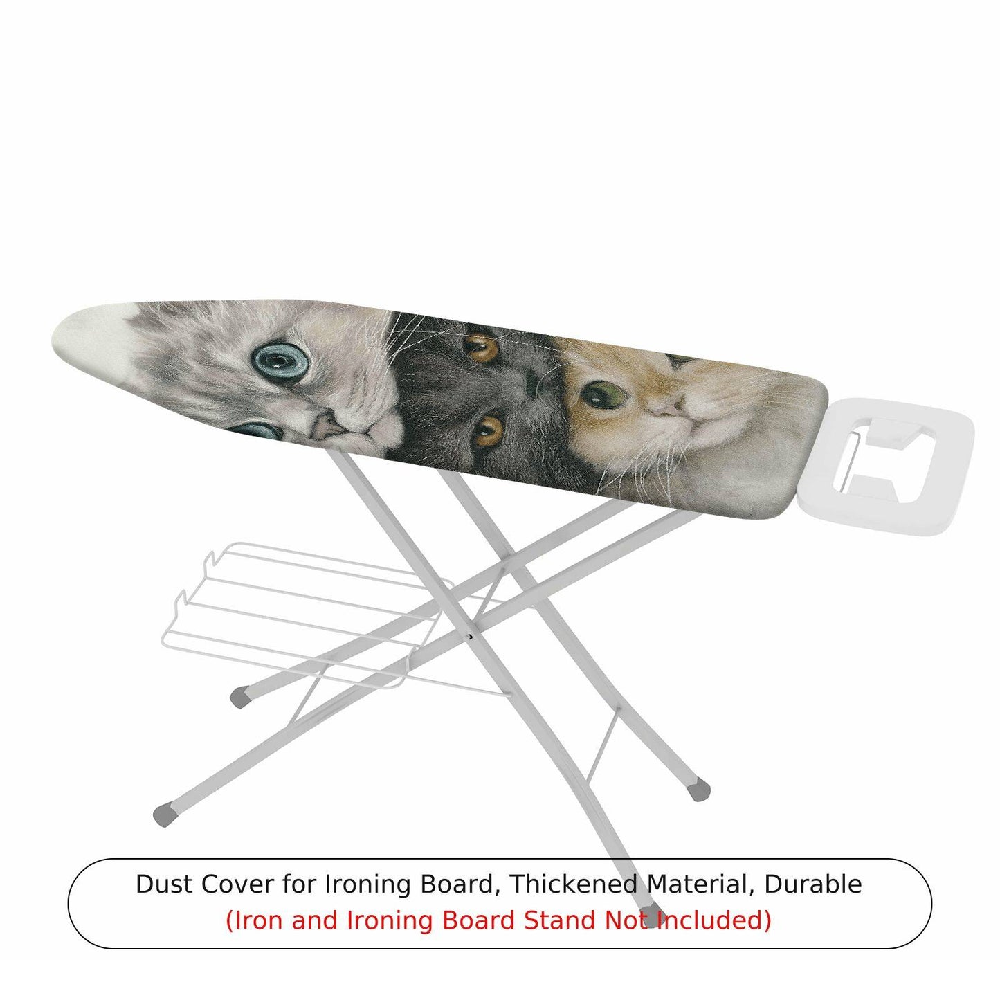 1-Piece Cat Animal Cute  Ironing Board Cover, Universal Size, Without Board