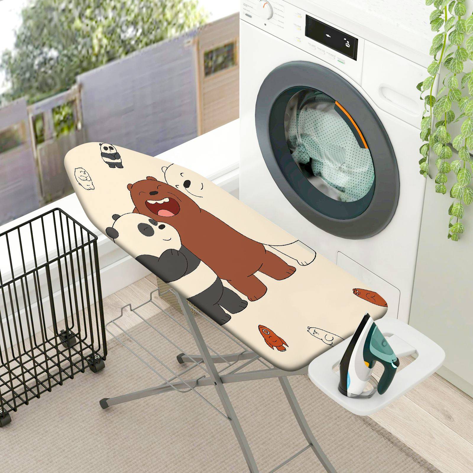 1-Piece Animal Cute  Ironing Board Cover, Universal Size, Without Board