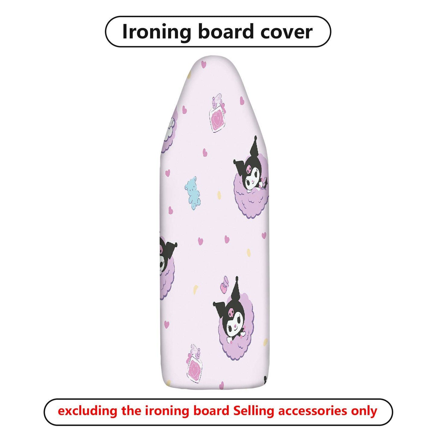 1-Piece Cute Bear  Ironing Board Cover, Universal Size, Without Board