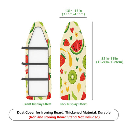 1-Piece Fruit Pattern Colorful Fun  Ironing Board Cover, Universal Size, Without Board
