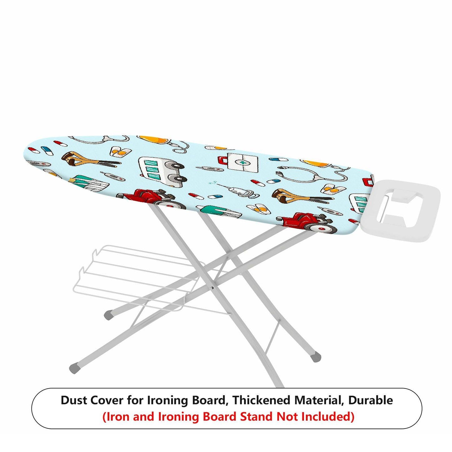 1-Piece Medical  Fun  Ironing Board Cover, Universal Size, Without Board