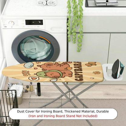 1-Piece Capybara Cute  Ironing Board Cover, Universal Size, Without Board