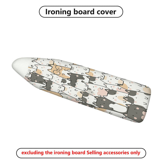 1-Piece Cute Cat  Animal  Ironing Board Cover, Universal Size, Without Board