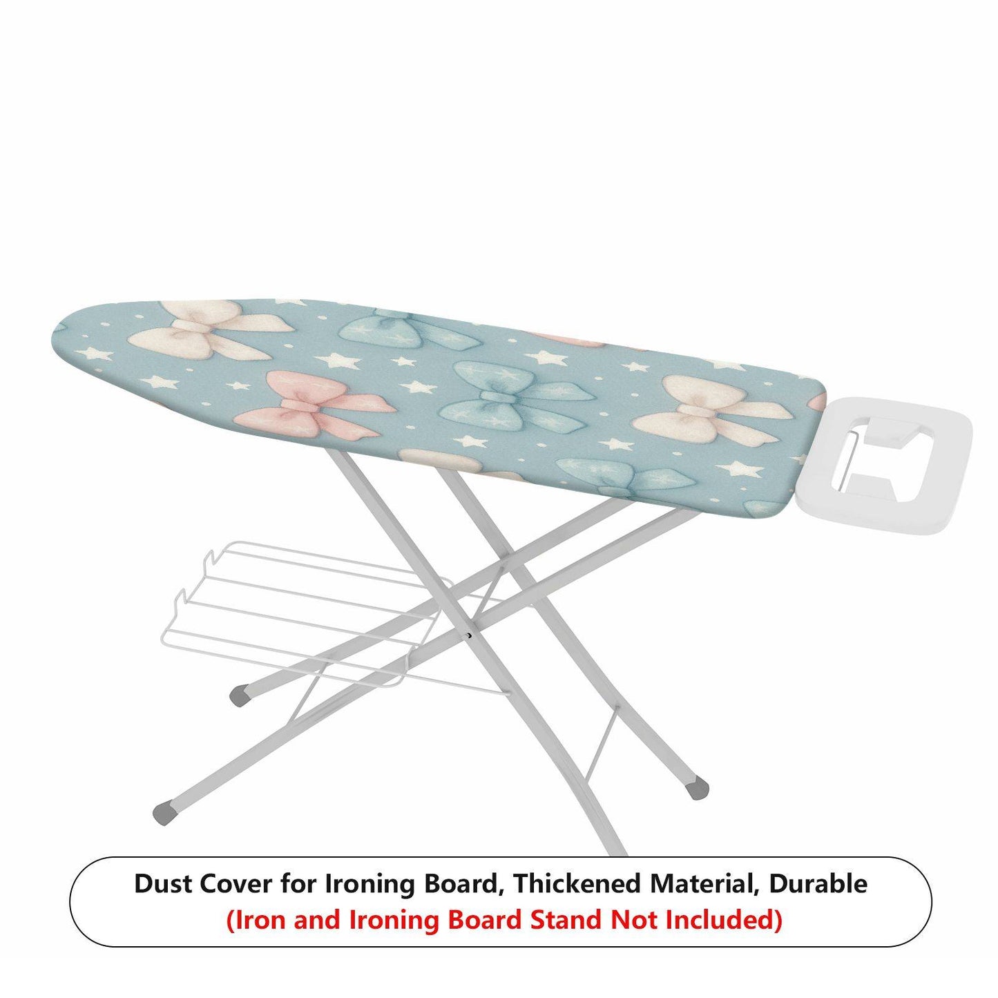 1-Piece Cute Bow Star Pattern  Ironing Board Cover, Universal Size, Without Board