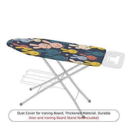 1-Piece Cute Bunny  Pattern  Ironing Board Cover, Universal Size, Without Board