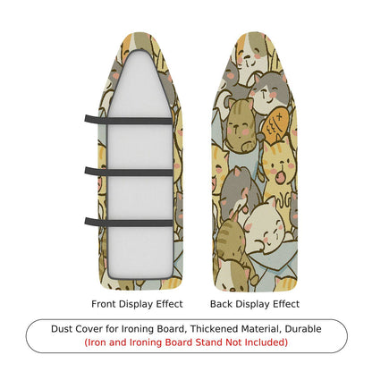 1-Piece Animals Cute Colorful  Ironing Board Cover, Universal Size, Without Board