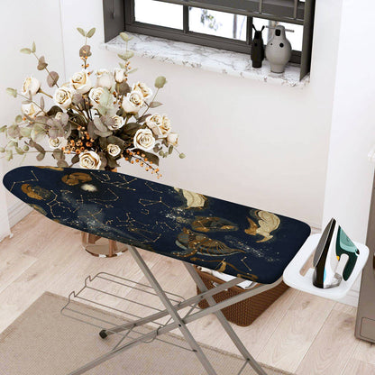 1-Piece Zodiac Constellation Galaxy  Ironing Board Cover, Universal Size, Without Board
