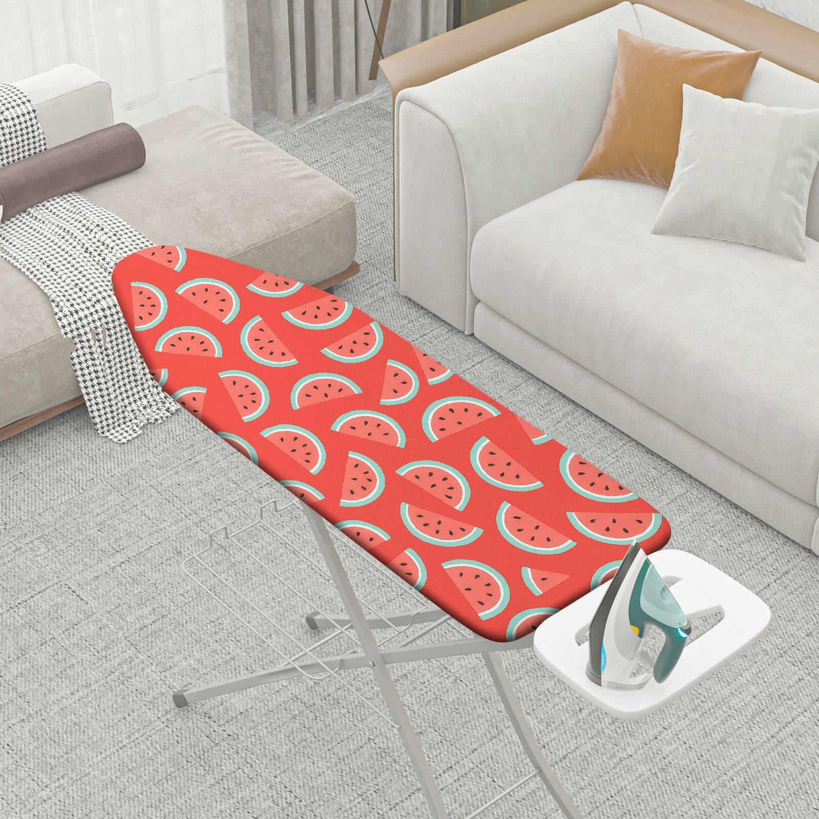 1-Piece Fruit Vibrant Summer  Ironing Board Cover, Universal Size, Without Board