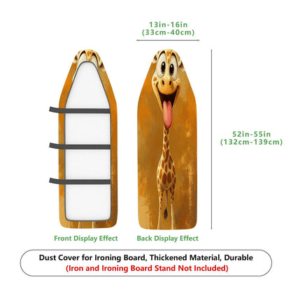 1-Piece Giraffe Animal Fun  Ironing Board Cover, Universal Size, Without Board