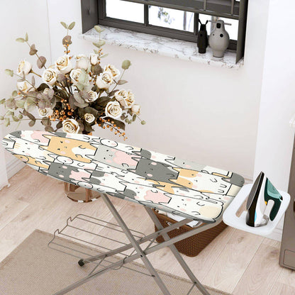 1-Piece Cat  Cute  Ironing Board Cover, Universal Size, Without Board