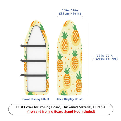 1-Piece Pineapple Print Decorative Fruity Style  Ironing Board Cover, Universal Size, Without Board