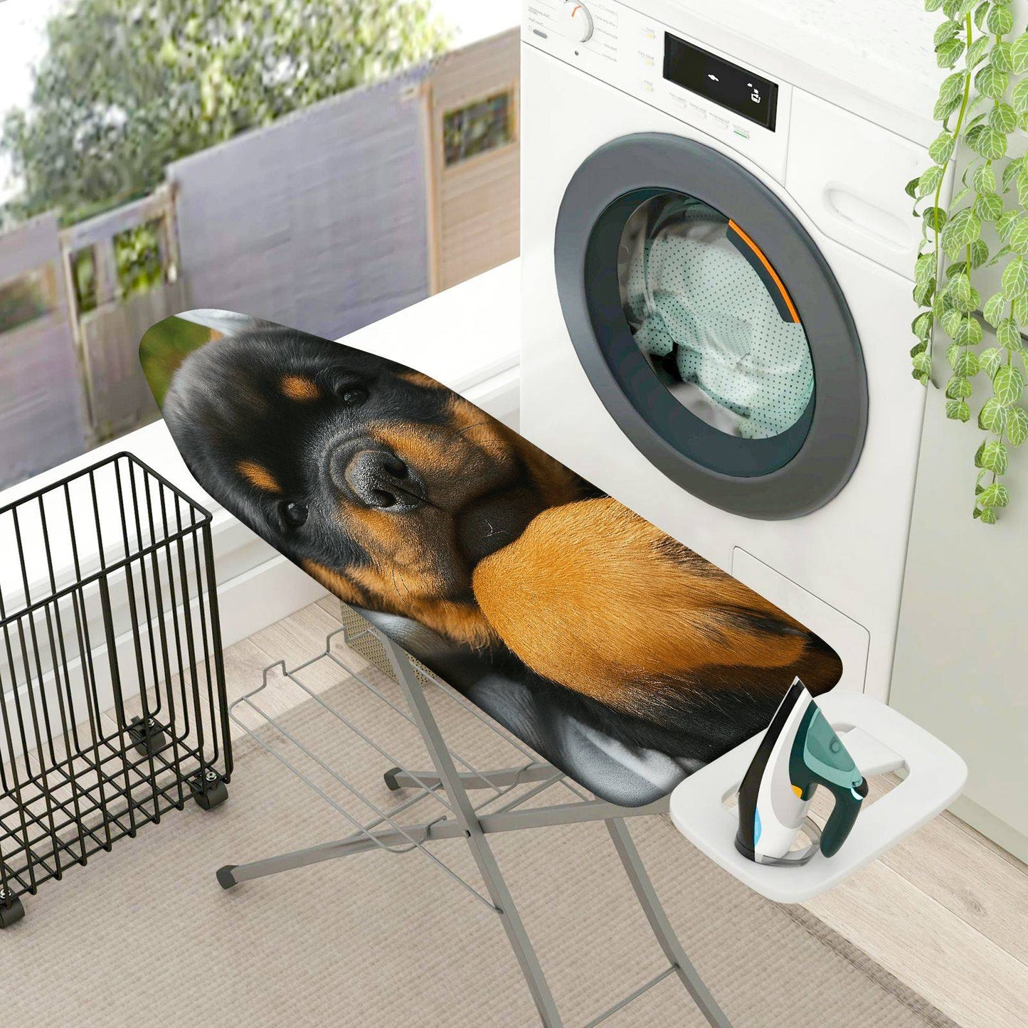 1-Piece Dog Puppy Cute  Ironing Board Cover, Universal Size, Without Board