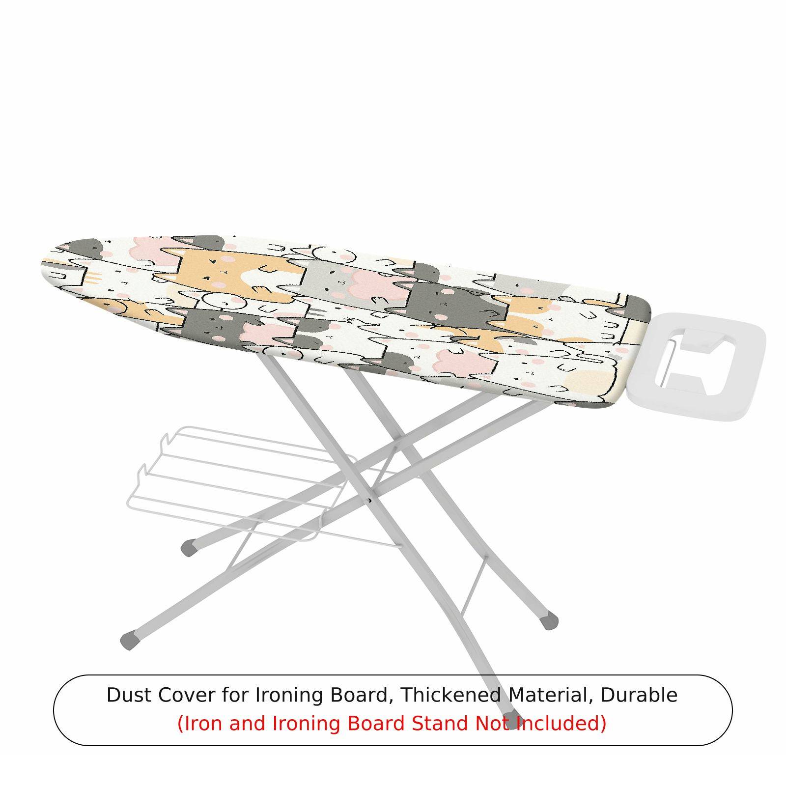 1-Piece Cat  Cute  Ironing Board Cover, Universal Size, Without Board