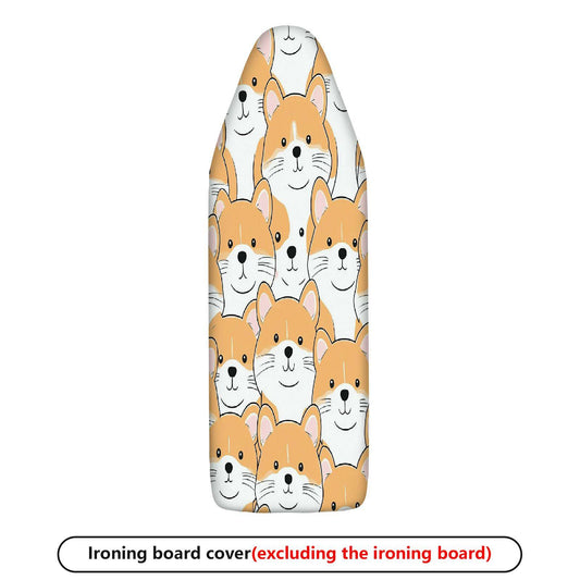 1-Piece Cute Dog  Animal  Ironing Board Cover, Universal Size, Without Board