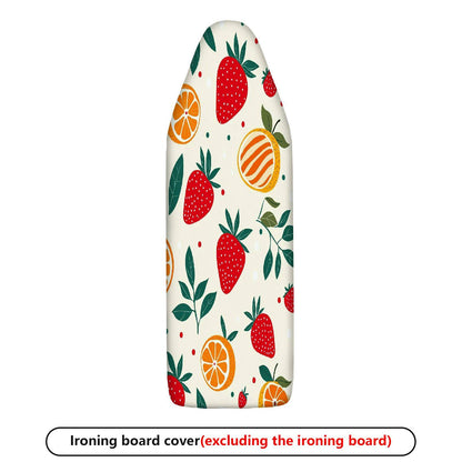 1-Piece Fruit Strawberry Orange Pattern  Ironing Board Cover, Universal Size, Without Board