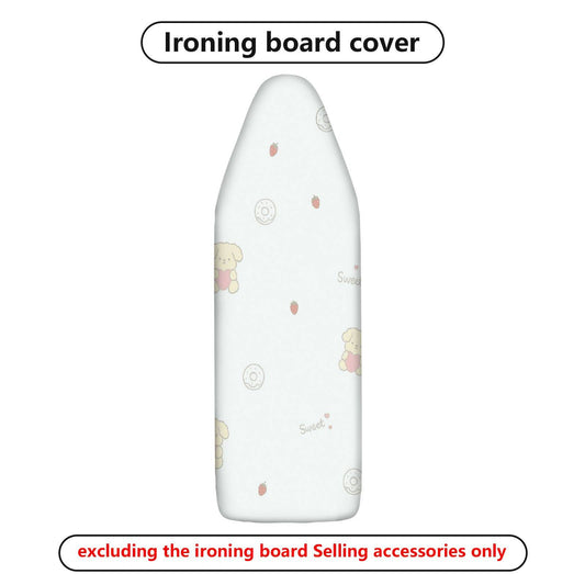 1-Piece Cute  Strawberry Bear Sweet  Ironing Board Cover, Universal Size, Without Board