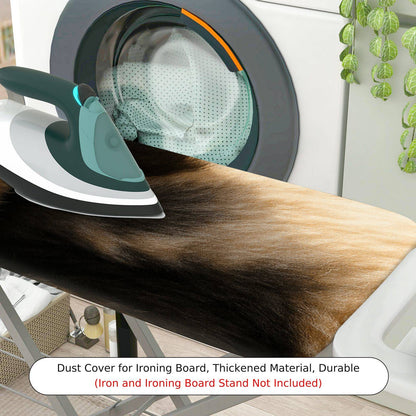 1-Piece Panda Flower Fun  Ironing Board Cover, Universal Size, Without Board