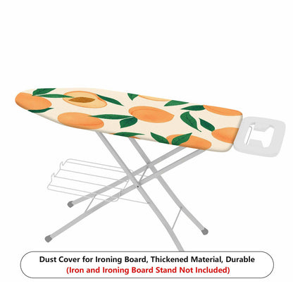 1-Piece Fruit Orange Leaves Pattern  Ironing Board Cover, Universal Size, Without Board