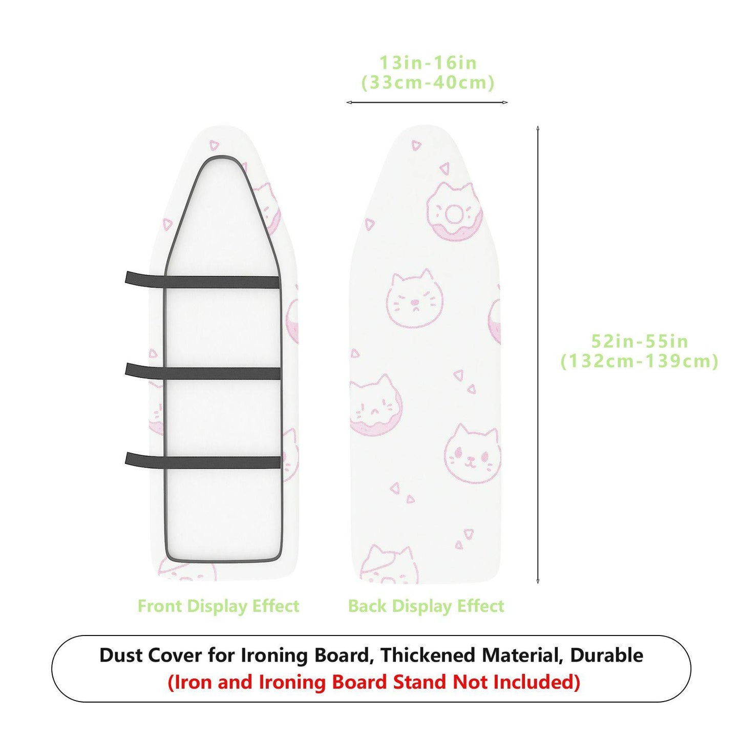 1-Piece Cute  Cat Heart  Ironing Board Cover, Universal Size, Without Board