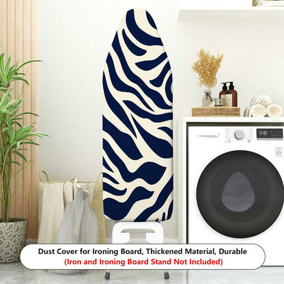 1-Piece Zebra Pattern Striped Chic  Ironing Board Cover, Universal Size, Without Board