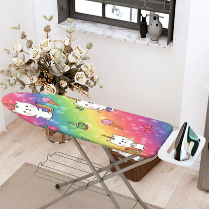1-Piece Unicorn Rainbow Cute  Ironing Board Cover, Universal Size, Without Board