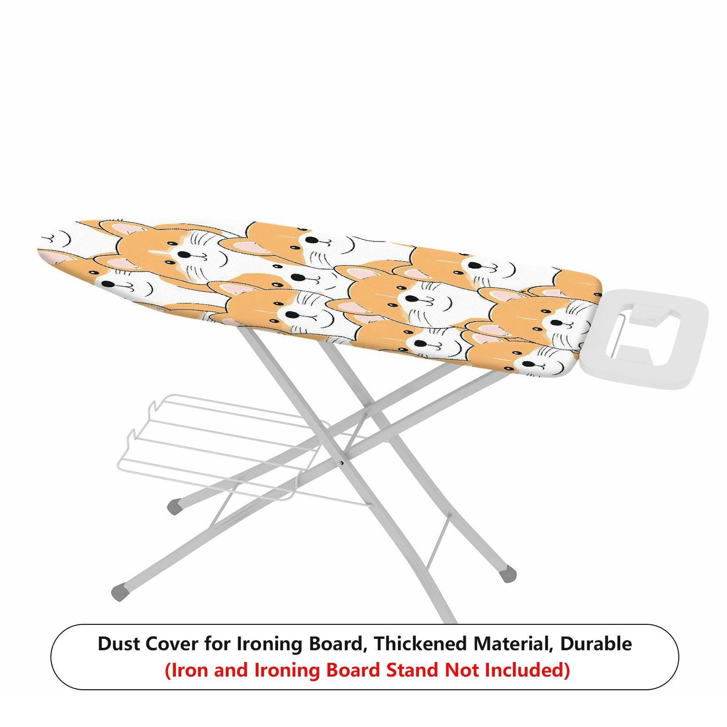 1-Piece Cute Dog  Animal  Ironing Board Cover, Universal Size, Without Board