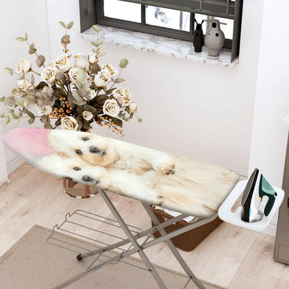 1-Piece Cute Puppy Pastel  Ironing Board Cover, Universal Size, Without Board