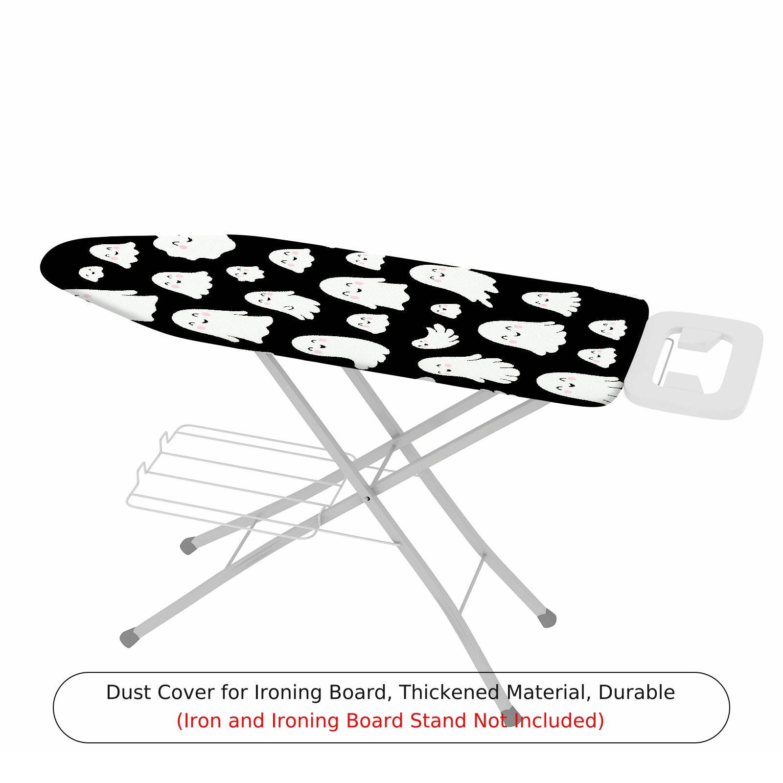 1-Piece Halloween Ghost Fun  Ironing Board Cover, Universal Size, Without Board