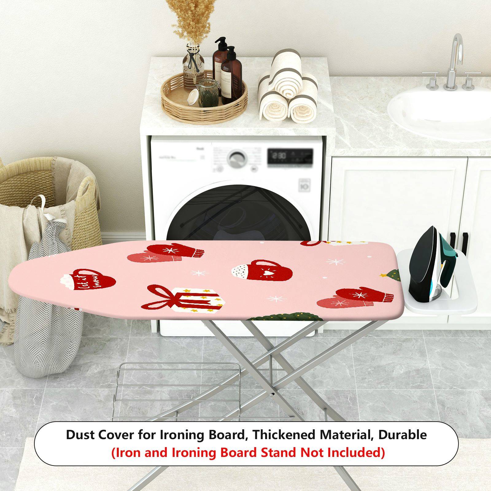 1-Piece Christmas Warm Mug Gift  Ironing Board Cover, Universal Size, Without Board
