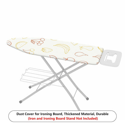 1-Piece Fruit Pattern Decorative Print Graphic  Ironing Board Cover, Universal Size, Without Board