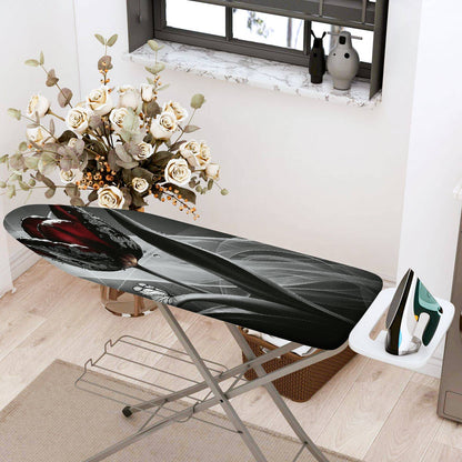 1-Piece Elegant Floral Butterfly  Ironing Board Cover, Universal Size, Without Board