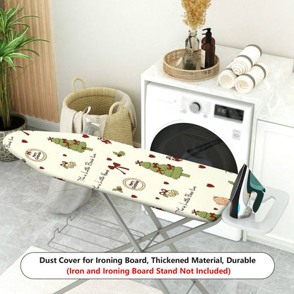 1-Piece Christmas Tree Gift Bow  Ironing Board Cover, Universal Size, Without Board