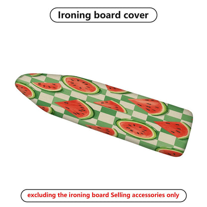 1-Piece Watermelon Checkered Cute  Ironing Board Cover, Universal Size, Without Board