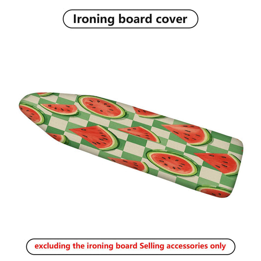 1-Piece Watermelon Checkered Cute  Ironing Board Cover, Universal Size, Without Board