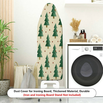 1-Piece Christmas Tree Pattern Decorative Printed  Ironing Board Cover, Universal Size, Without Board